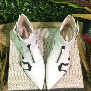 carrillo cutout buckle booties